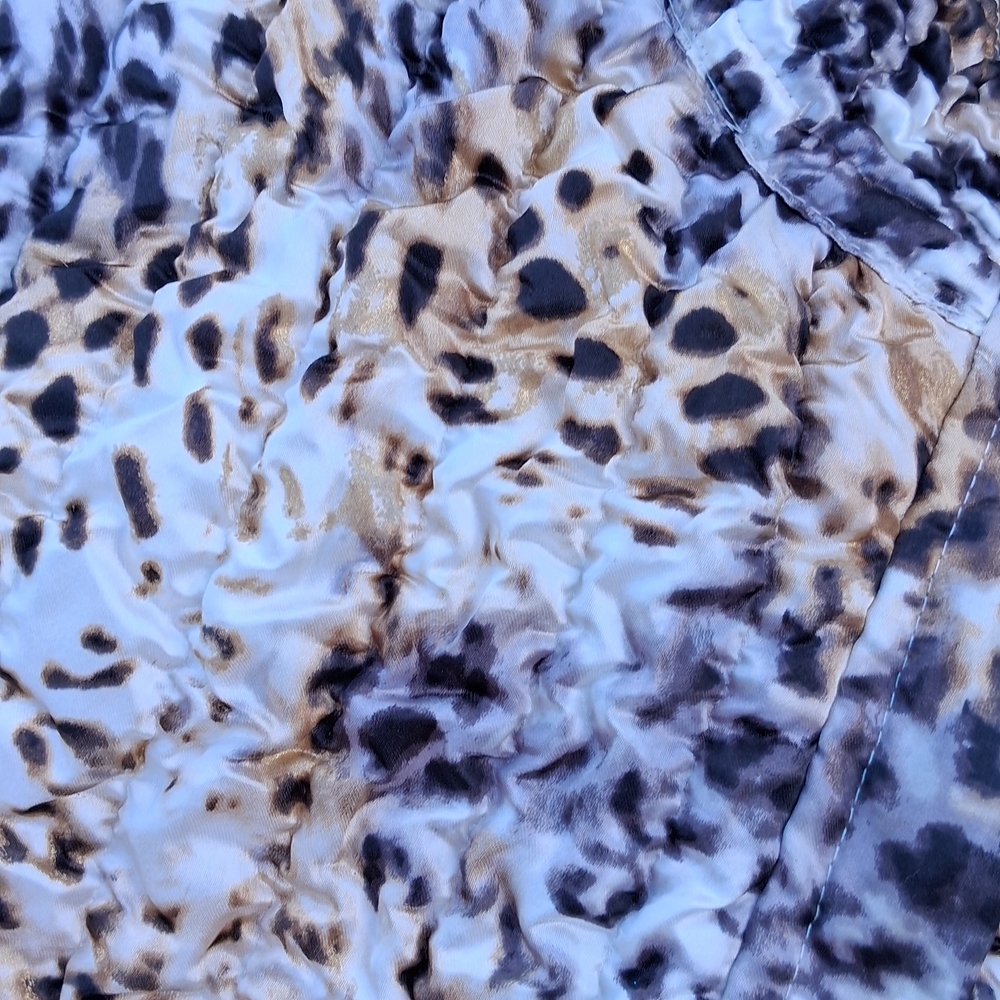 Ruby Rd. Leopard Print Jacket - Brown, Black, Whi… - image 2